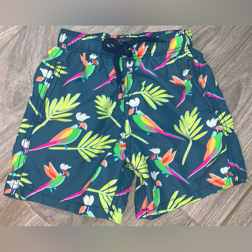 Vilebrequn Jim Swim Trunks - Multicolor Parrots